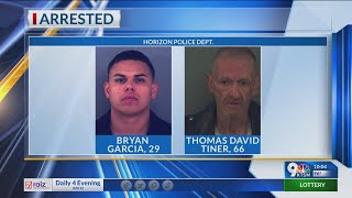 Wanted men arrested on outstanding warrants
