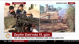 Teröristlerden temizlenen Burseya Dağı'ndan yeni görüntüler 24 TV'de