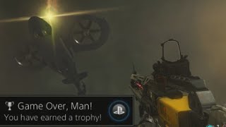 Exo Zombies PS4 Gameplay (Easter Egg) "Call of Duty: Advanced Warfare" "Game Over, Man!" Trophy