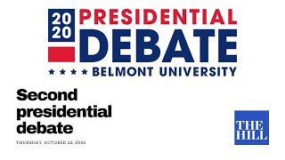 Second presidential debate between Donald Trump and Joe Biden | FULL