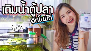 อุปกรณ์ DIY เติมน้ำตู้ปลาอัตโนมัติ ไม่ต้องเติมน้ำเองอีกต่อไป หมดปัญหาคราบน้ำขอบตู้ งานนี้สบาย