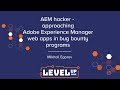 AEM hacker - approaching Adobe Experience Manager webapps by Mikhail Egorov