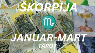 ŠKORPIJA ♏ Sudbinska ljubav i sreća u ljubavi 💞🍀💕 JANUAR-MART TAROT