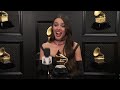 olivia rodrigo one on one interview 2022 grammys