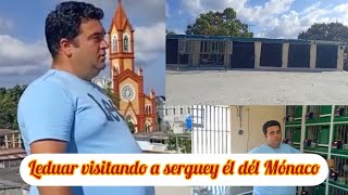 Leduar visitando a Serguey (Mónaco)