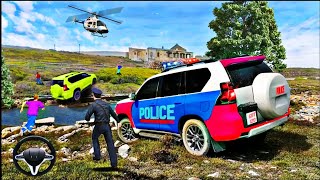 Amazing Police Car 3D Driving - Offroad Police Car Chase Driving Simulator Game - Android Gameplay