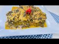 Ngai ngai na Makayabu Recette | Feuilles d'Oseille avec Poisson salé