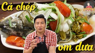 CÁ CHÉP OM DƯA món ngon ngày chuyển mùa I Cùng Cháu Vào Bếp