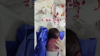 #新生儿 #刚刚出生的小宝宝 #好可爱的小宝宝  #newbornbaby