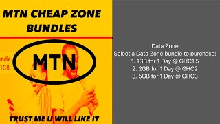 How to activate MTN cheap ZONE bundles😊😊😊