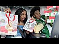 STEALING KIDS CHRISTMAS GIFTS FROM DONATION CENTER PRANK ON ANGRY GIRLFRIEND *WE BROKE UP💔*