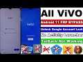 All ViVO Android 11 FRP Bypass 100% Working Without PC 2023 | Vivo Android 11 FRP Latest Security