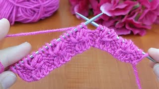 ❀My grandmother taught me ❀ A AMAZING model consisting of simple knitting pattern