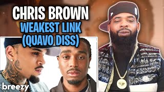 CHRIS BROWN ENDS QUAVO CAREER! Chris Brown "Weakest Link" (Quavo Diss)