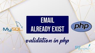 Email id already Exist validation in php mysql