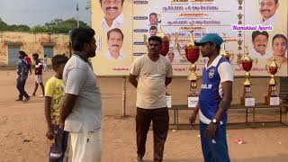 Cricket | Grand Final | Rasipuram Vegan Starin 6th Year 50k Tournament | Fira Strikers vs Vegan Star