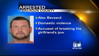 Florida man arrested in Calhoun County for allegedly breaking girlfriend’s jaw