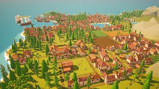 NEW Survival Colony City Builder | 'Banished' Like City Building With Ships! | Settlements Rising