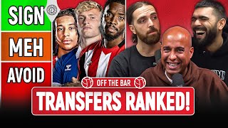 TIER LIST! Manchester United Transfer Targets RANKED! | Off The Bar
