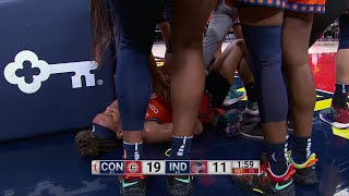 TORN ACL For #2 Seed Connecticut Sun Starting Point Guard Jasmine Thomas! HUGE Loss #WNBA