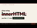 JavaScript DOM Manipulation: 6 Patterns That Replace jQuery