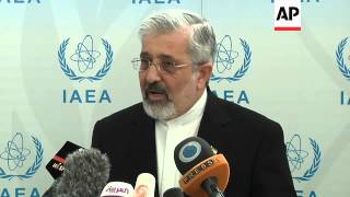 IRAN'S IAEA DELEGATE SAYS IRAN WILL NEVER SUSPEND NUCLEAR ACTIVITIES