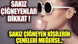 Sakız Çiğnemenin Faydaları ve Zararları !