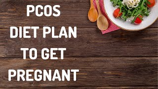 PCOS Diet Plan To Get Pregnant | Trying To Conceive With Polycystic Ovary Syndrome (PCOS)