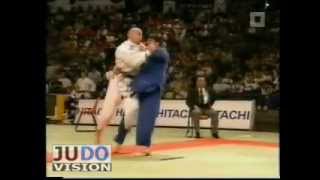 JUDO 1999 World Championships: Farkhad Turaev (UZB) - Djamel Bouras (FRA)