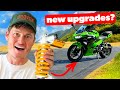 Are Motorcycle Suspension Upgrades Worth it? Project Ninja | BigTime