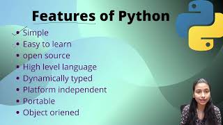 Features of Python || Simplest Explanation