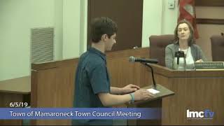 Proclamation and Tourette Presentation - Mamaroneck, NY