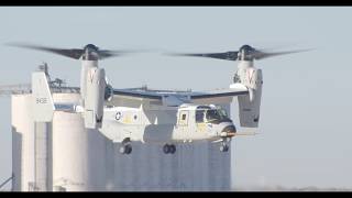 Bell Boeing CMV-22B Osprey first flight