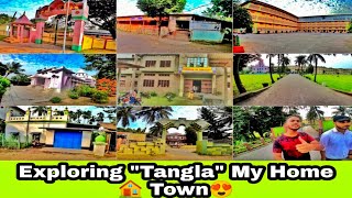 Exploring My Home Town Tangla😍 || TeaBiker Saurav