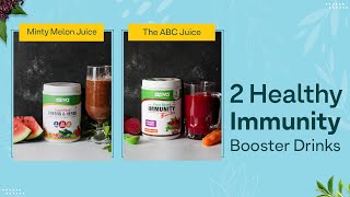 Be Bettr with Food:  2 Immunity Booster Drinks? | How to Boost Immunity | Healthy Recipes| OZiva