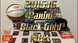 2015-2016 Panini Black Gold Basketball Hobby Case! Items Display! Nice Devin Booker RC auto!