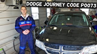 DODGE JOURNEY CODE P0073 AMBIENT AIR TEMPERATURE SENSOR CIRCUIT HIGH. FIAT FREEMONT