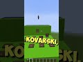 pogodi blok u minecraftu izazov minecraft shorts