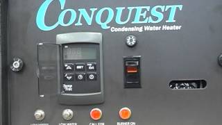 PVI Conquest Water Heater Startup