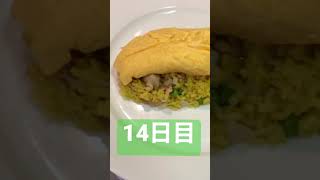 100日後に完璧なふわふわオムライスを作るお兄さん 【14日目】#omelet #shorts