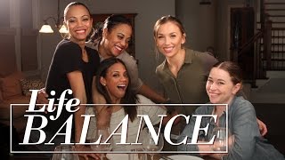 Life Balance | Rosé Roundtable with Zoe Saldana, Cisely Saldana, Mariel Saldana, and Nicole Mejia