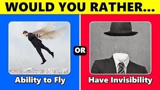 Would You Rather…? Personality Quiz (HARDEST CHOICES)