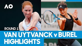 Alison Van Uytvanck vs Clara Burel Match Highlights (1R) | Australian Open 2021