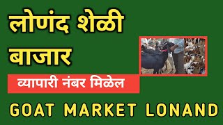 @KADAMAGRO  LONAND GOAT MARKET BIG GOAT BAZAR / लोणंद शेळी बाजार  #lonandbazar