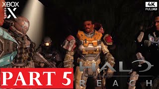 HALO REACH Gameplay Walkthrough Part 5 [4K 60FPS XBOX SERIES X] - No Commentary