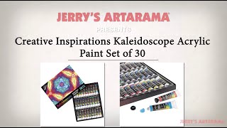 View the Creative Inspirations Kaleidoscope Acrylic Set of 30 Product Demo