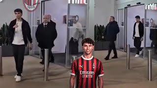 Joao Felix ARRIVES at AC Milan  🔥, ready for medicals 👏, Milan transfer news today