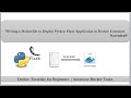 Docker Tutorials | Dockefile to Create a Custom Image to Launch Simple Python Flask Application