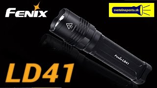 SvetelnaPosta.sk | LED Baterka Fenix LD41 [VIDEO]