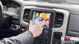2014 - 2017 Dodge RAM Apple CarPlay & Android Auto (Wired & Wireless) (Touch Screen Controls)